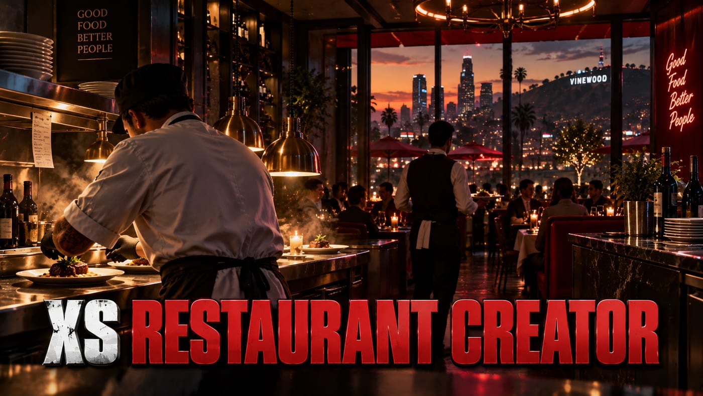 XS-RestaurantCreator preview