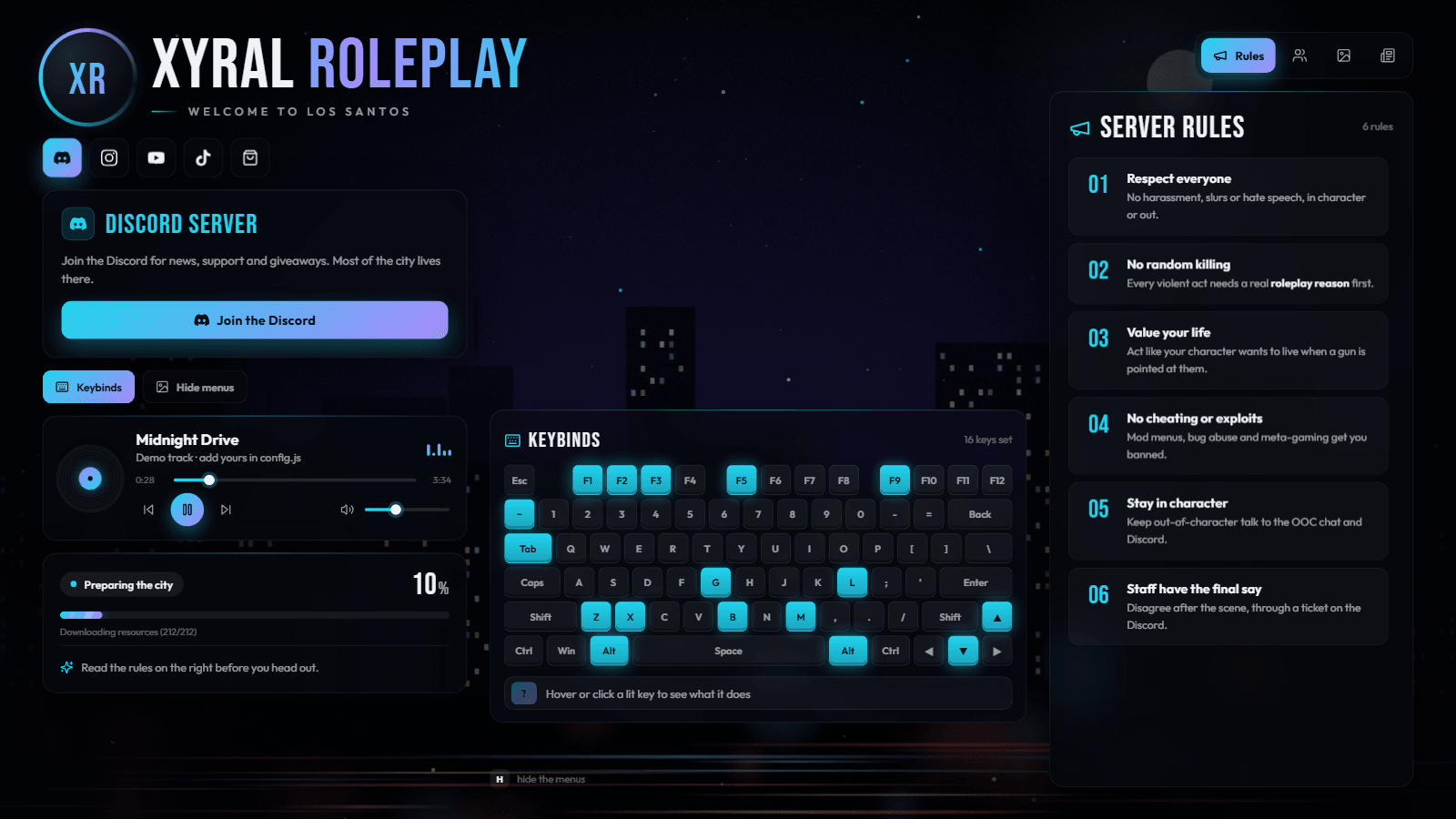 XS-LoadingScreen — The screen