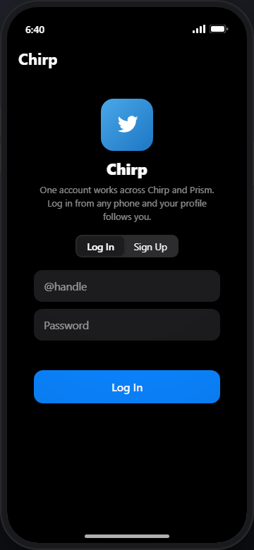 XS-Phone — Chirp